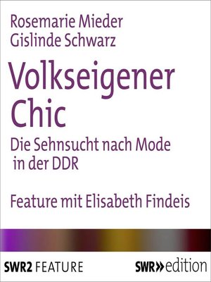 cover image of Volkseigener Chic